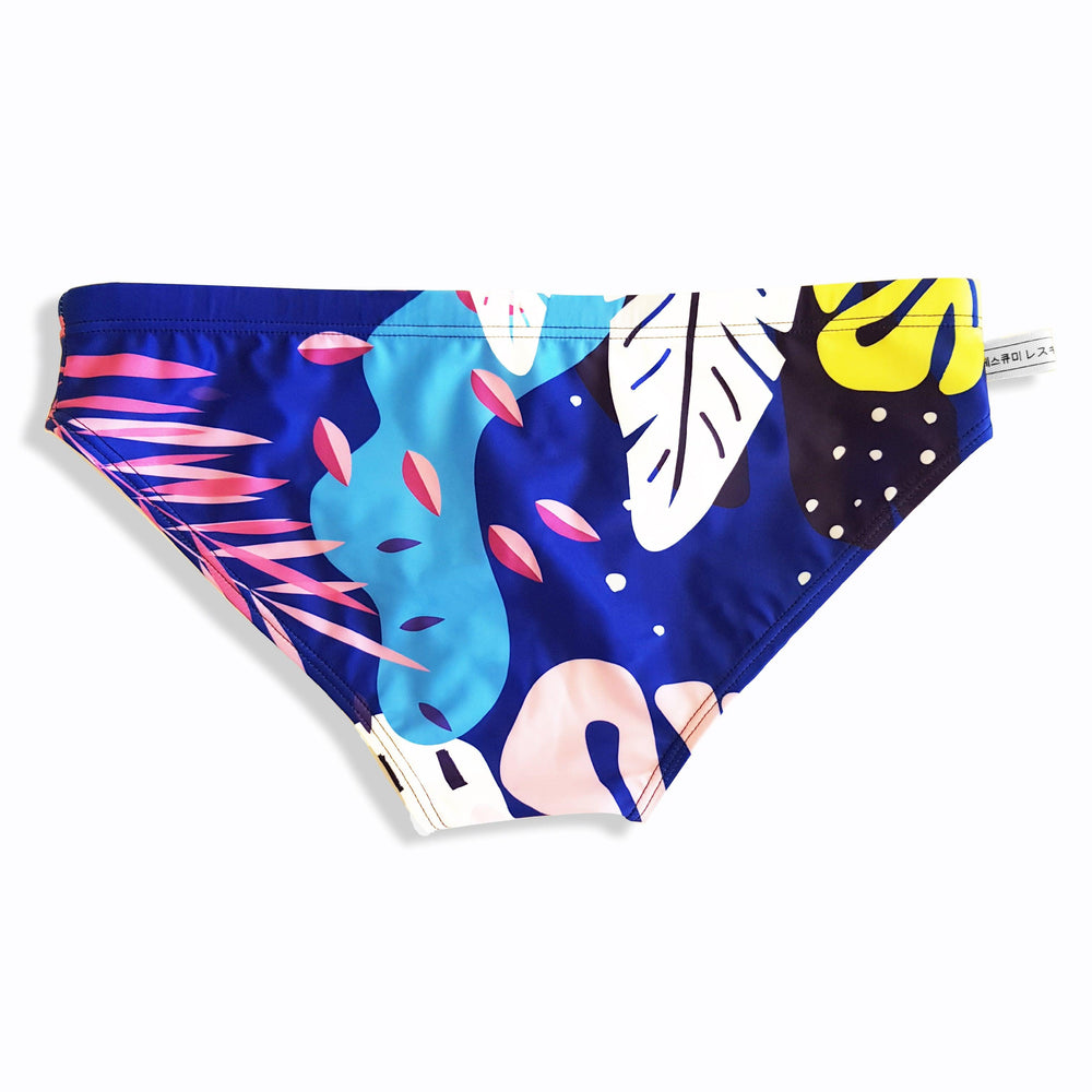 blue jungle swimwear