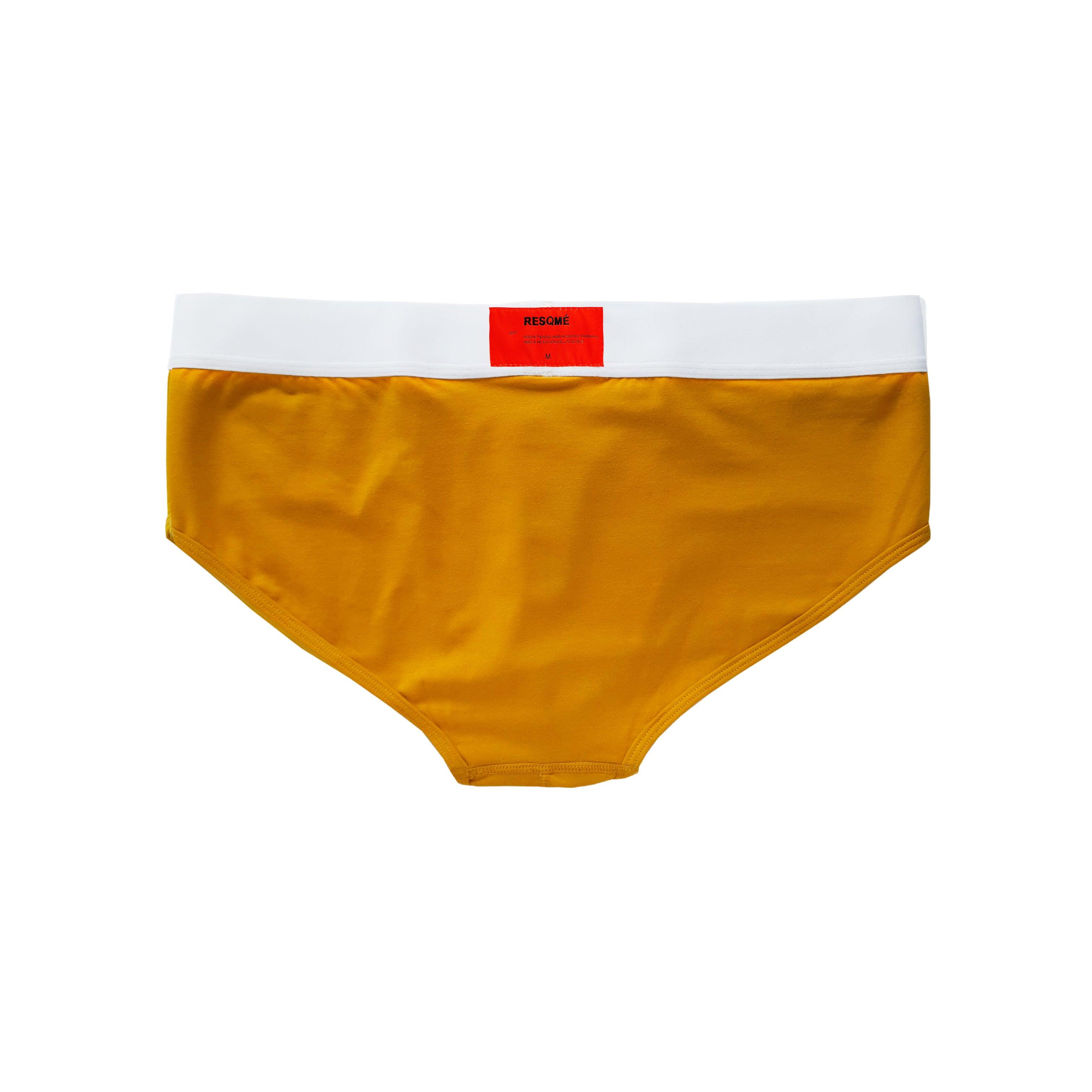 Underwear Brief- Mustard Yellow Underwear – RESQME
